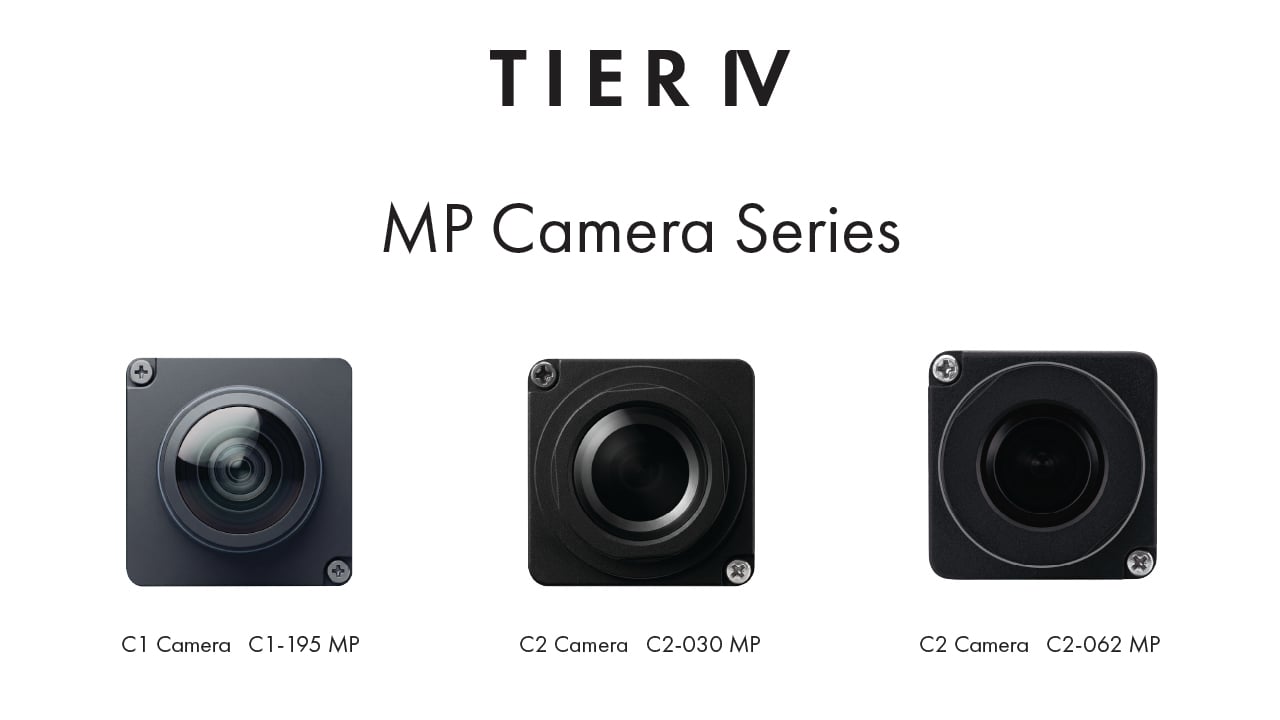 TIER IV launches MP camera series optimized for commercial-scale Level 4 autonomous driving