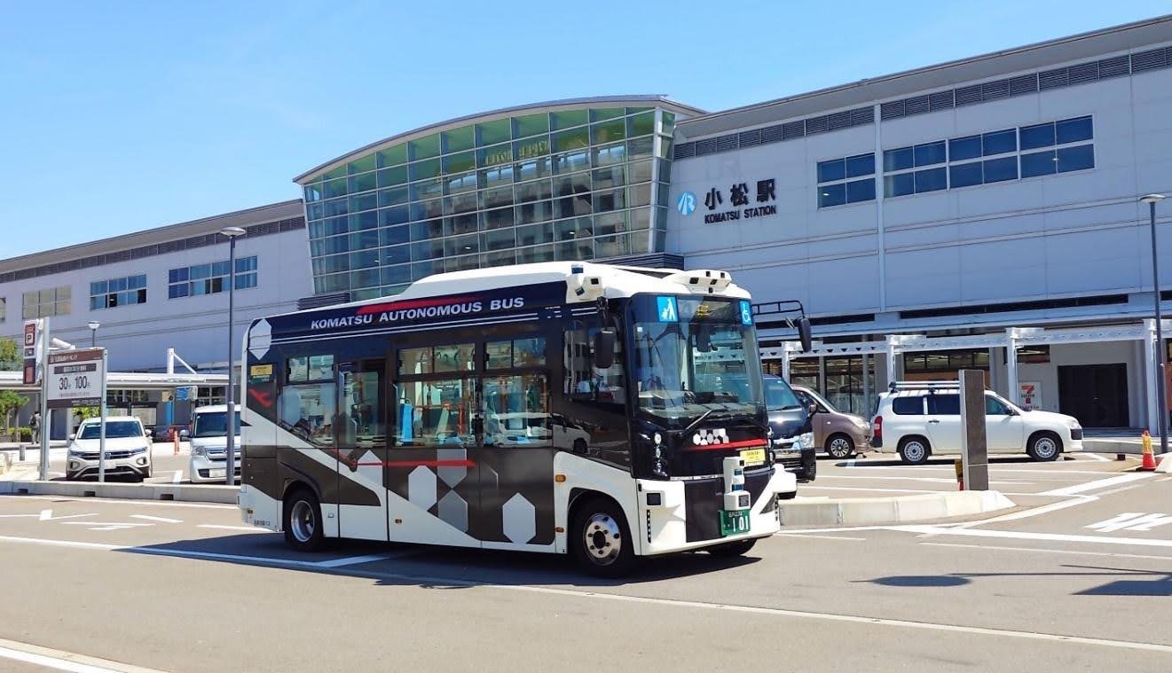 石川県小松市、市内一般道における自動運転車（レベル4）の認可を取得　～安心・安全・安定した公共交通へ。レベル4運行実現に向け取組を推進～