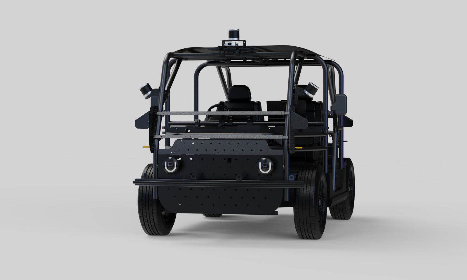Autowareにより動作が検証されたDrivable Test Vehicle