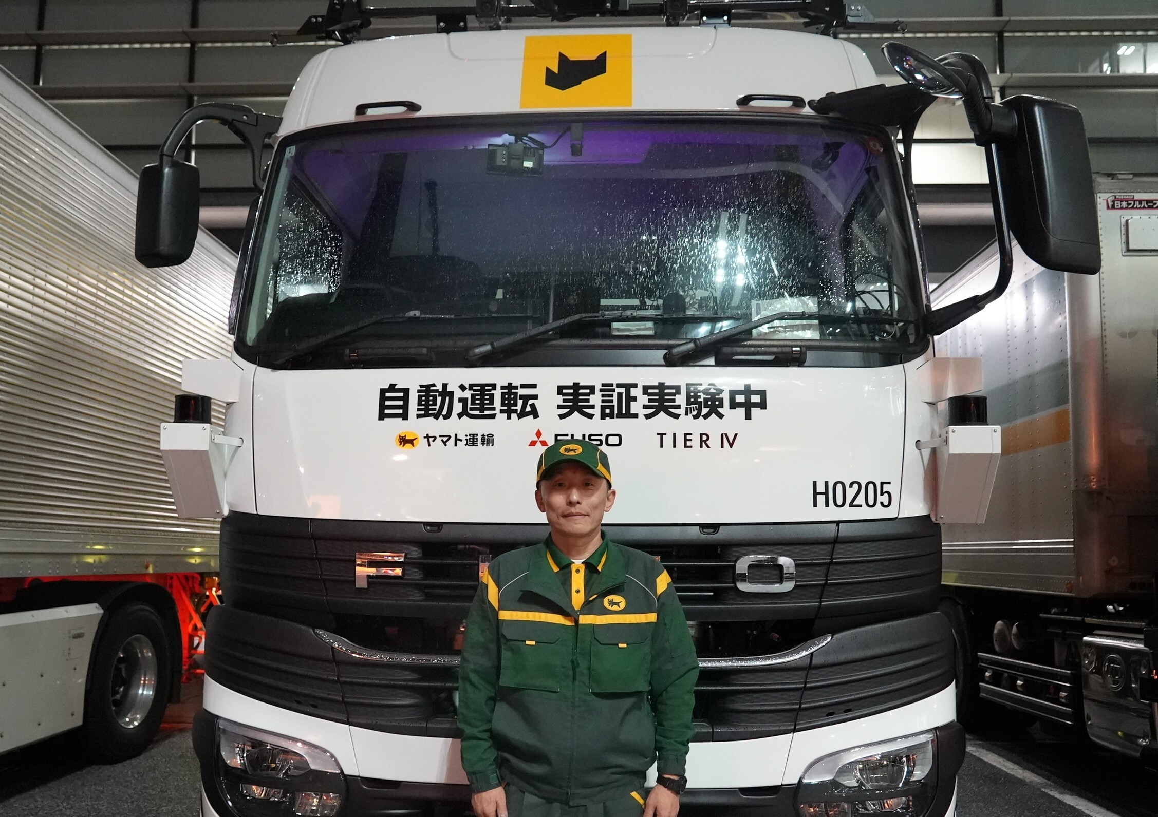 初運行に乗務したドライバー